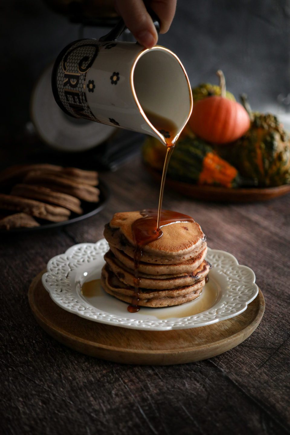 Banana Chocolate Chip Pancakes | Two Sisters Living Life