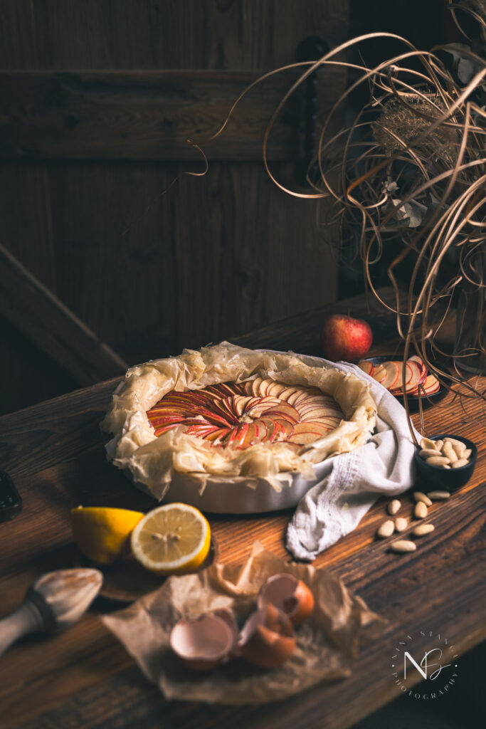 Apple Frangipane Tart Phyllo Dough Tart Apple Frangipane Tart Recipe Easy Apple Tart Recipe Apple Almond Tart